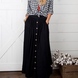 Matilda Jane- Joanna Gaines- GrainSilo Maxi Skirt